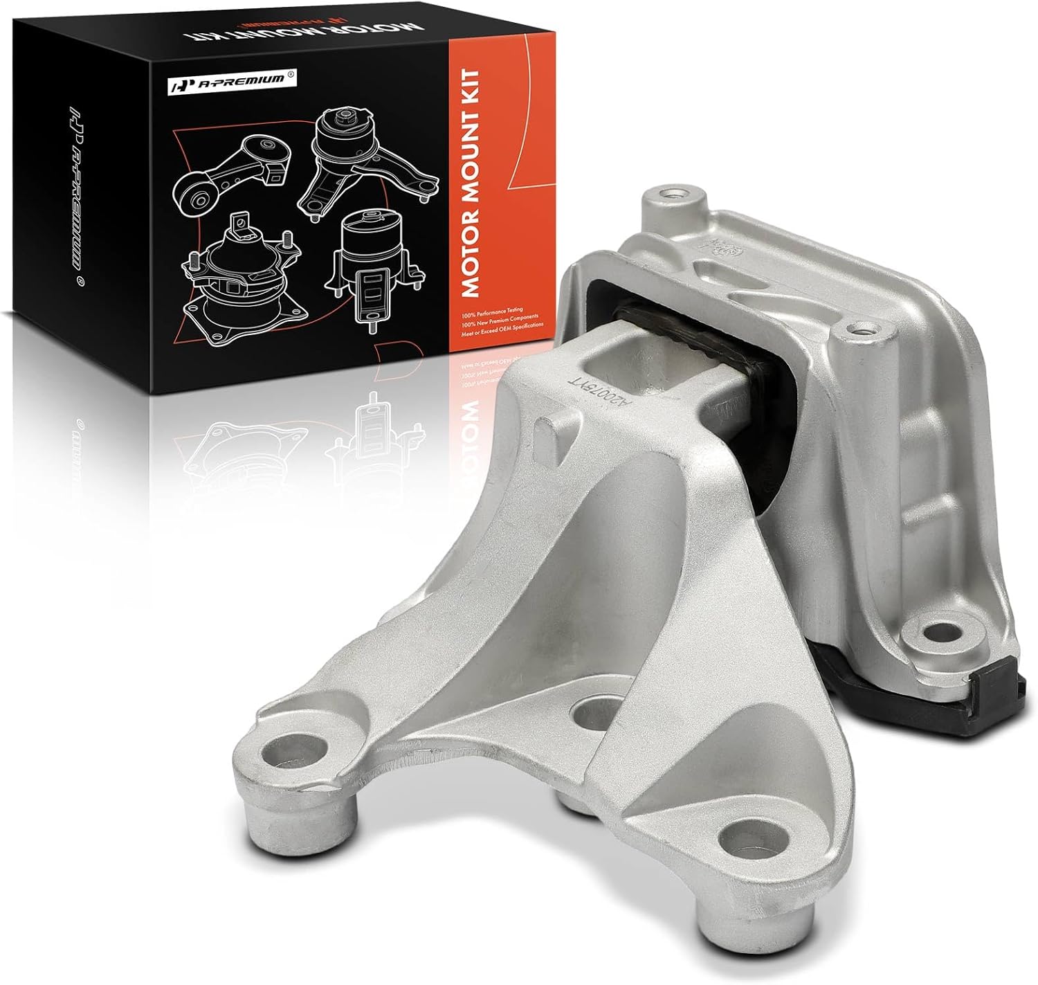 A-Premium Center Transmission Mount Compatible with Chevrolet Blazer 2019-2023, Traverse 2018-2023 & GMC Acadia 2020-2023 & Buick Enclave 2018-2023 & Cadillac XT5, XT6, Automatic Transmission