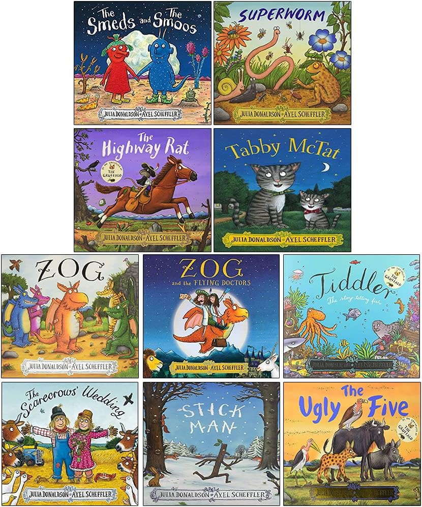 Julia Donaldson Collection 10 Books Set