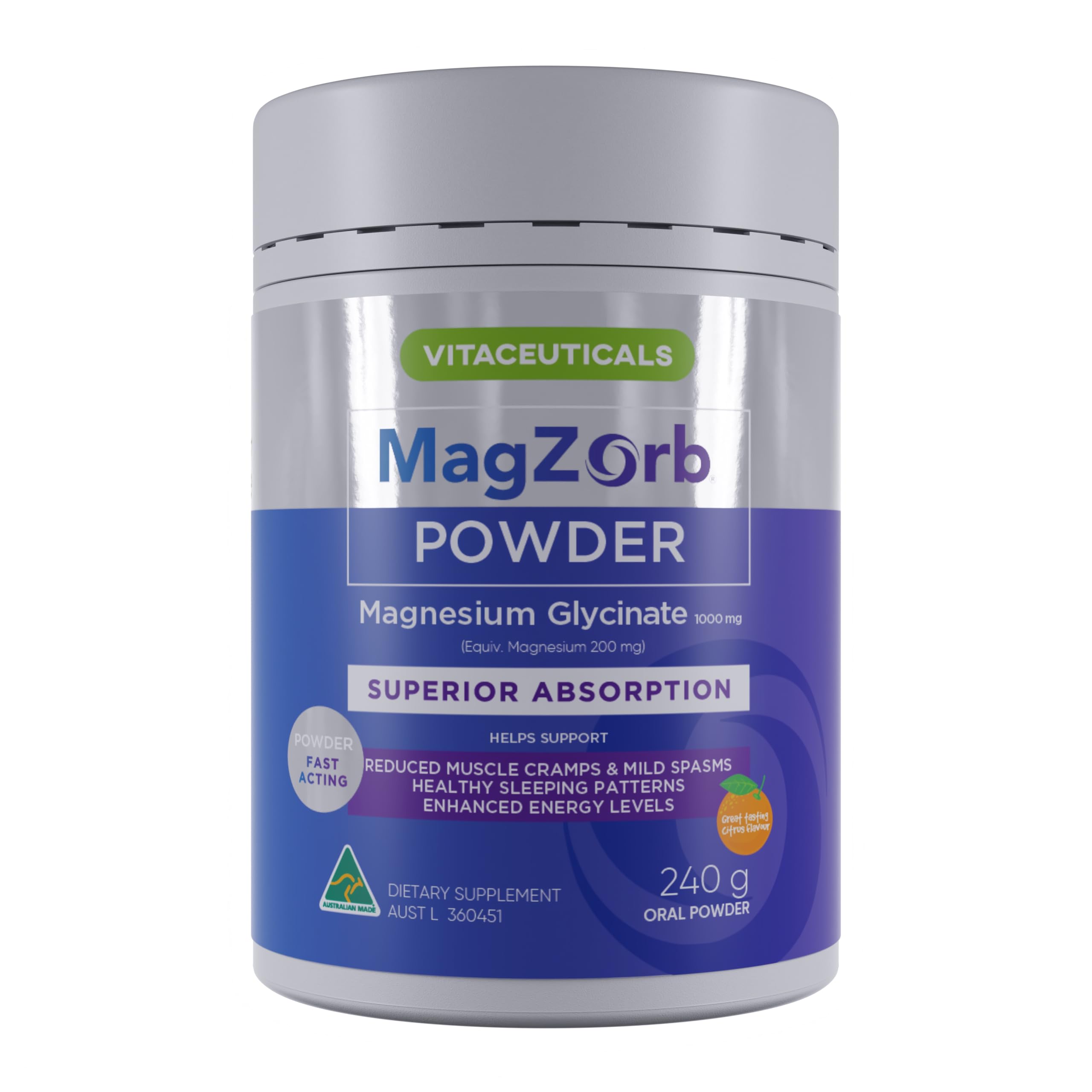 Vitaceuticals Magzorb Powder 240g