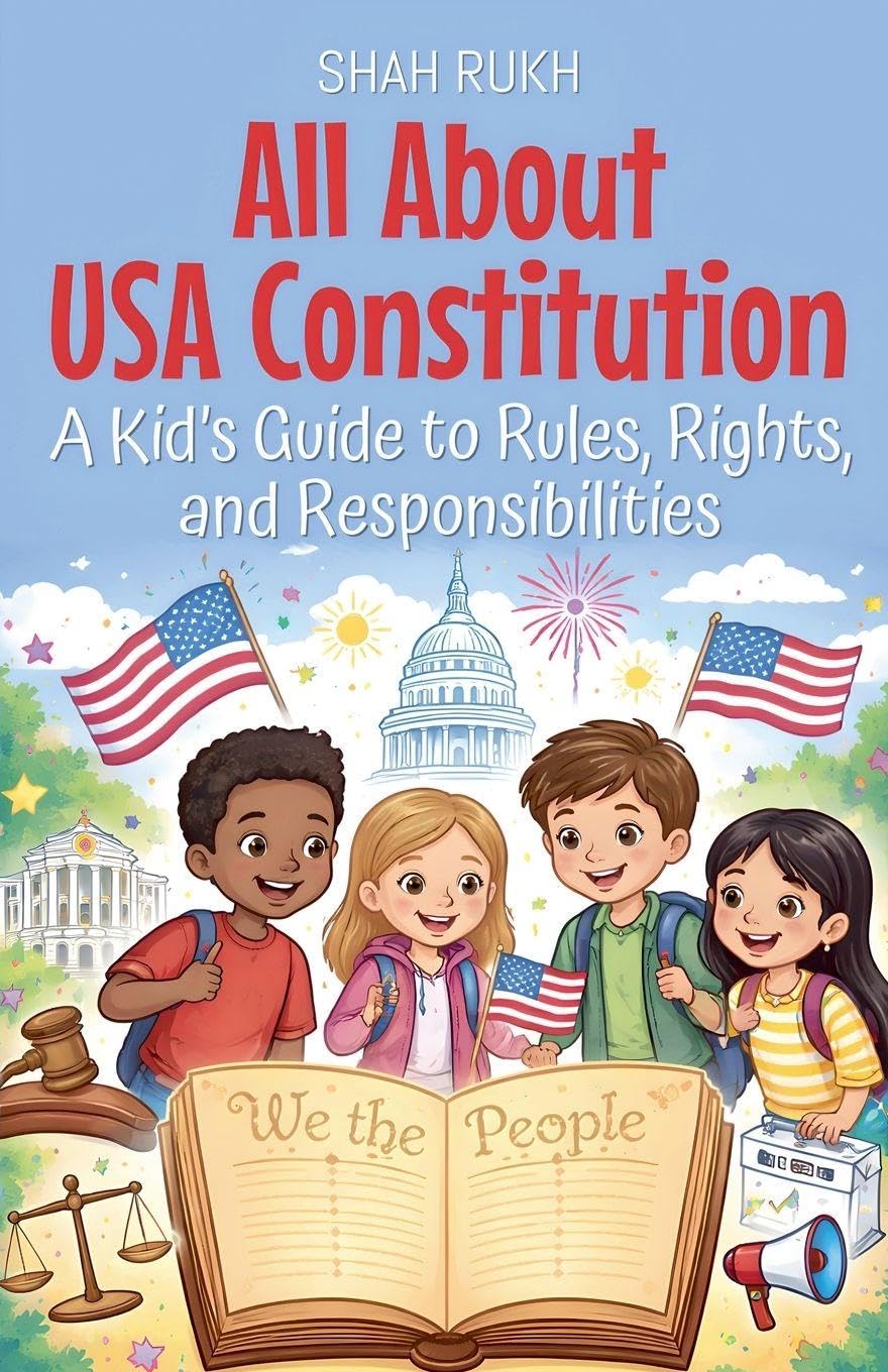 All About USA Constitution: A Kid's Guide to Rules, Rights, and Responsibilities: 3 (USA Knowledge Books for Kids)