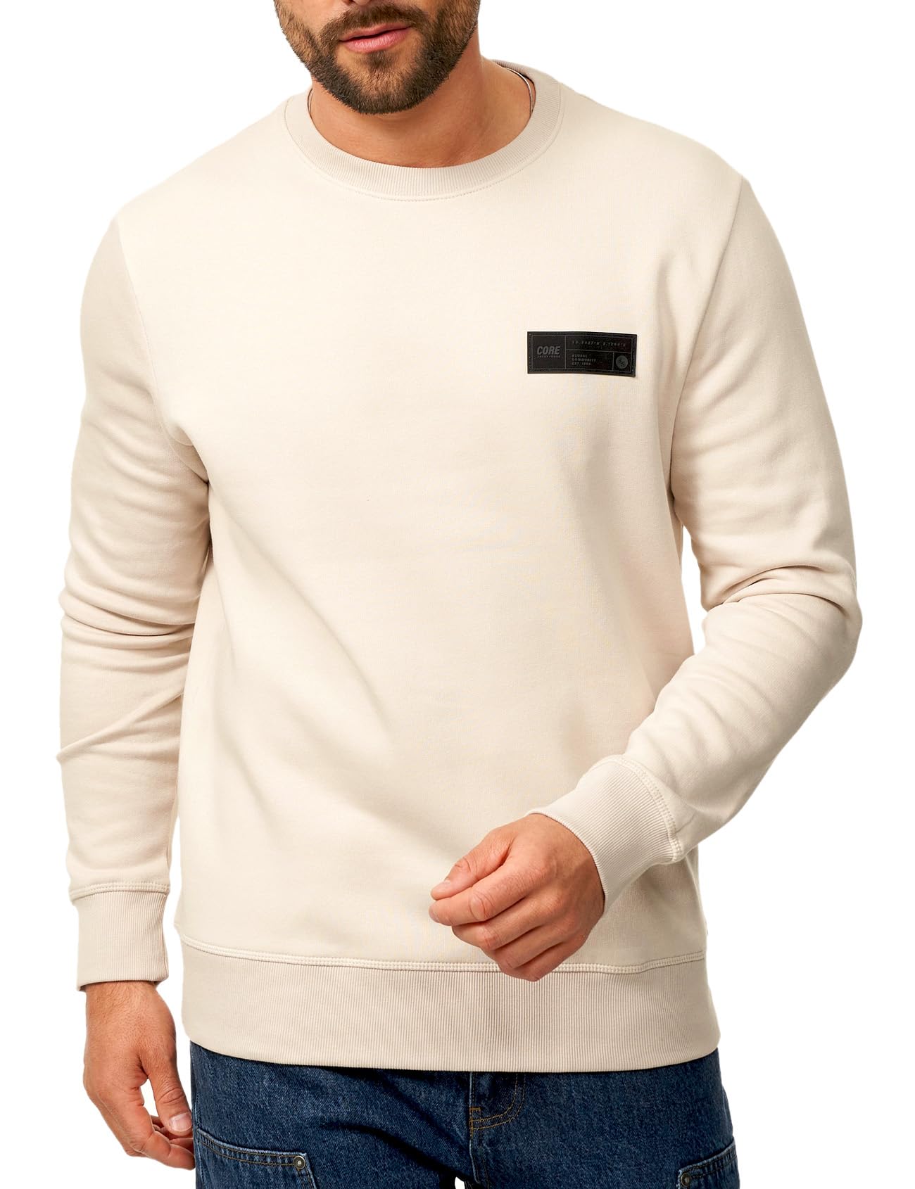 JACK & JONES Herren Sweatshirt Nicko Infinity Pullover Sweater