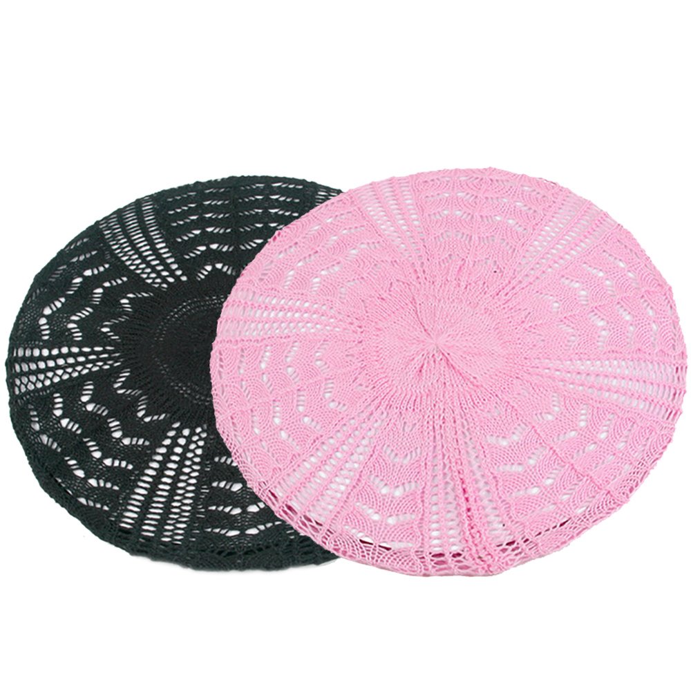 Pop Fashionwear Women's Light Beret Knitted Style for Spring Summer Fall P135