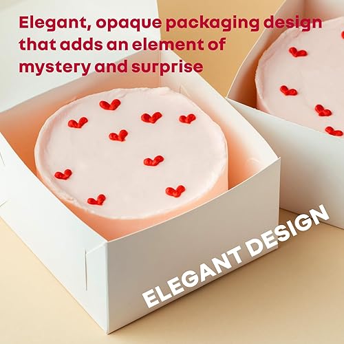 Miniatura 6 de Caja de pastel blanca de 14 x 14 x 6 pulgadas 12 unidades