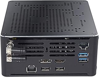 Mini PC Windows 11 Desktop 10th Gen i7 Mini PC Desktop Computer DDR4 32GB RAM 512GB SSD, 2TB HDD, Mini Computers Dual RJ45 LAN, HD 2.0 & DP, TPC, USB3.0, Dual WiFi, BT 4.2, HTPC Small Desktop PC