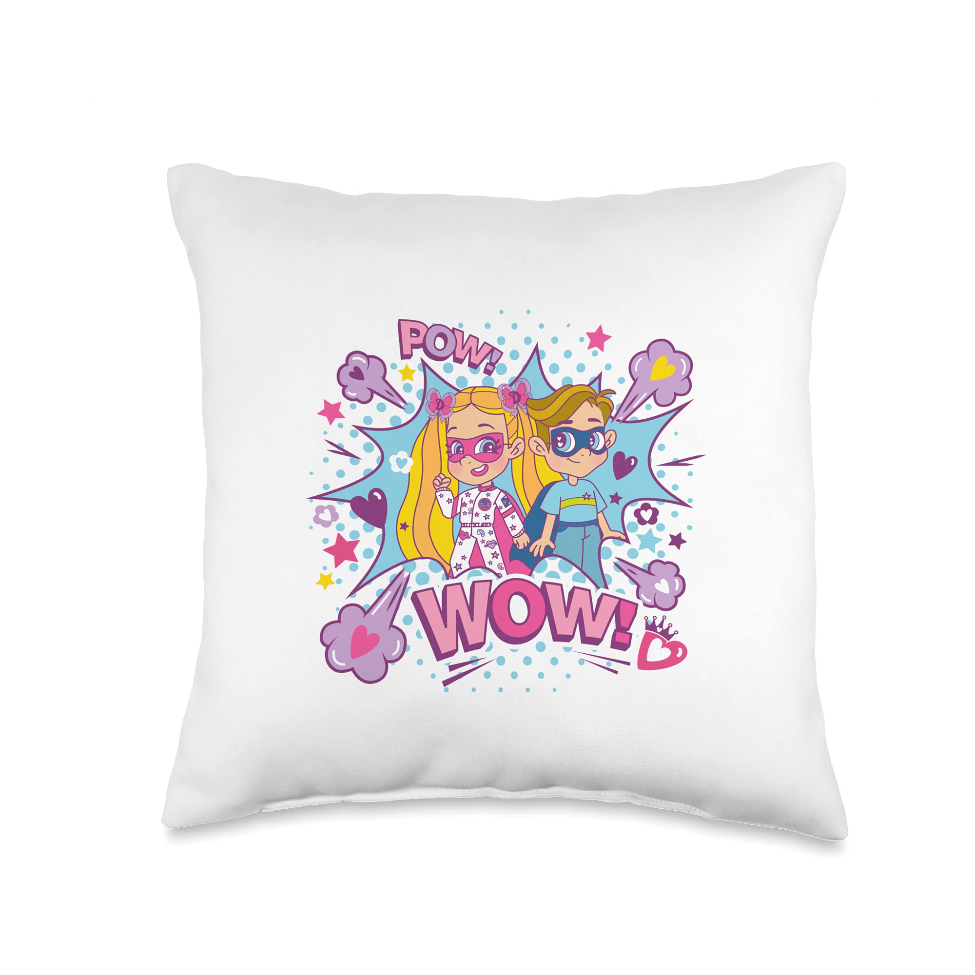Love Diana And Roma Super Hero Character Throw Pillow Desertcart - Main Image