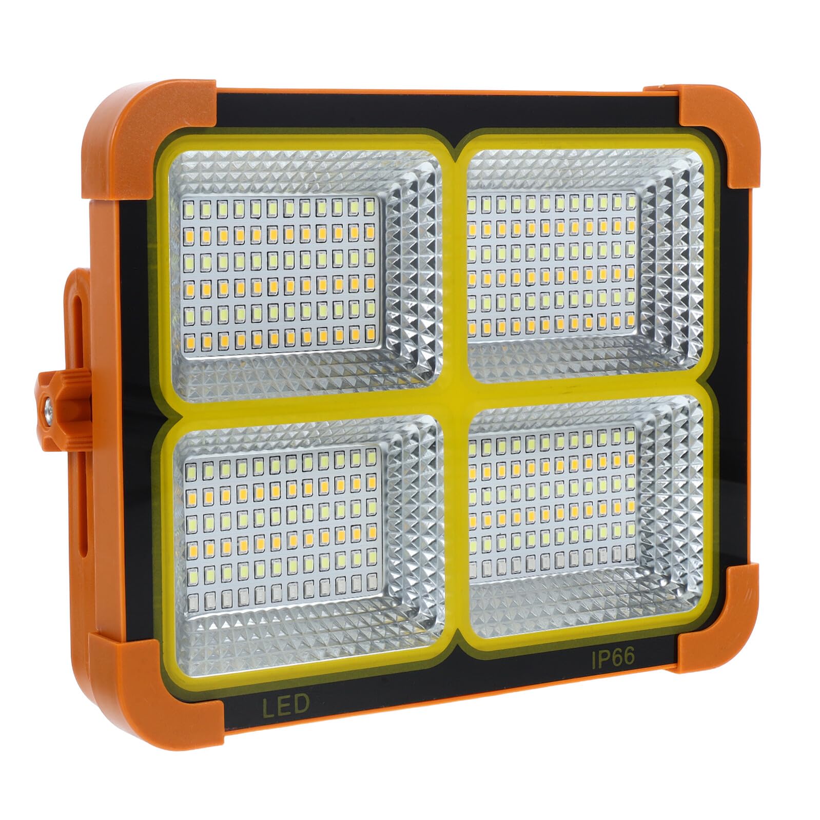 Lampe Solaire LED Rechargeable Antidéflagrante Lampe d'Extérieur Portable Fixation Magnétique Éclairage Haute Luminosité pour Camping Pêche et Urgence en Plein Air