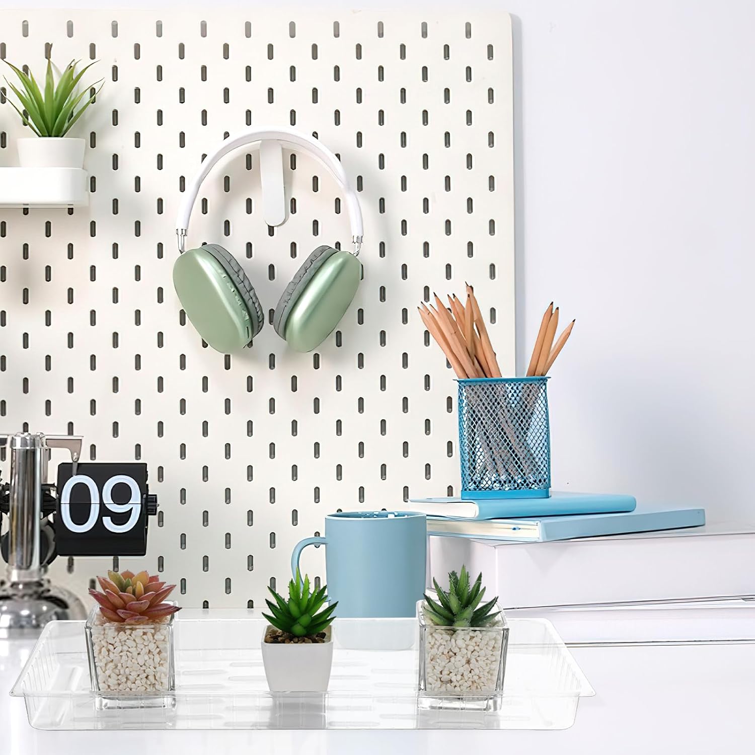 24 Pack Rectangular Plant Drip Trays, Clear Plastic Plant Saucers, Thick Plant Drip Trays Plastic Liners for Indoors Outdoors Flower Pots Window Sills Window Shelf - 15" x 6"