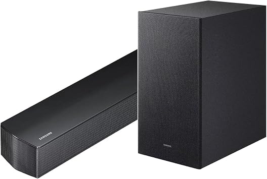 Samsung B-Series HW-B650F 3.1 Ch Dolby Audio/DTS Virtual:X, Adaptive Sound, Q-Symphony, Game Mode, Voice Enhance Mode, Black