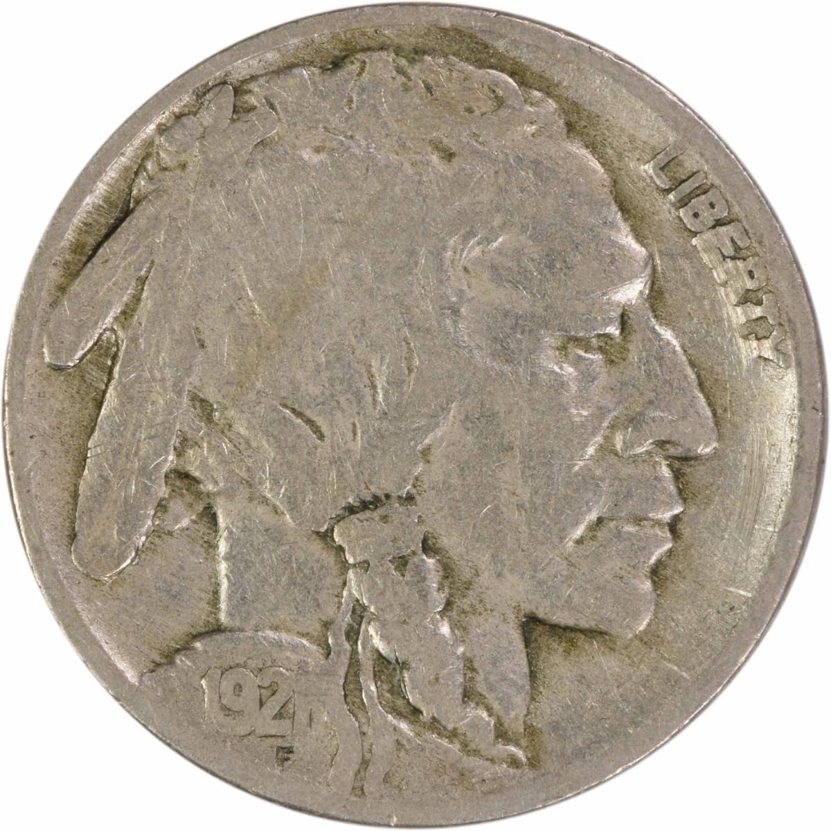 1921 S Buffalo Nickel Uncertified VG