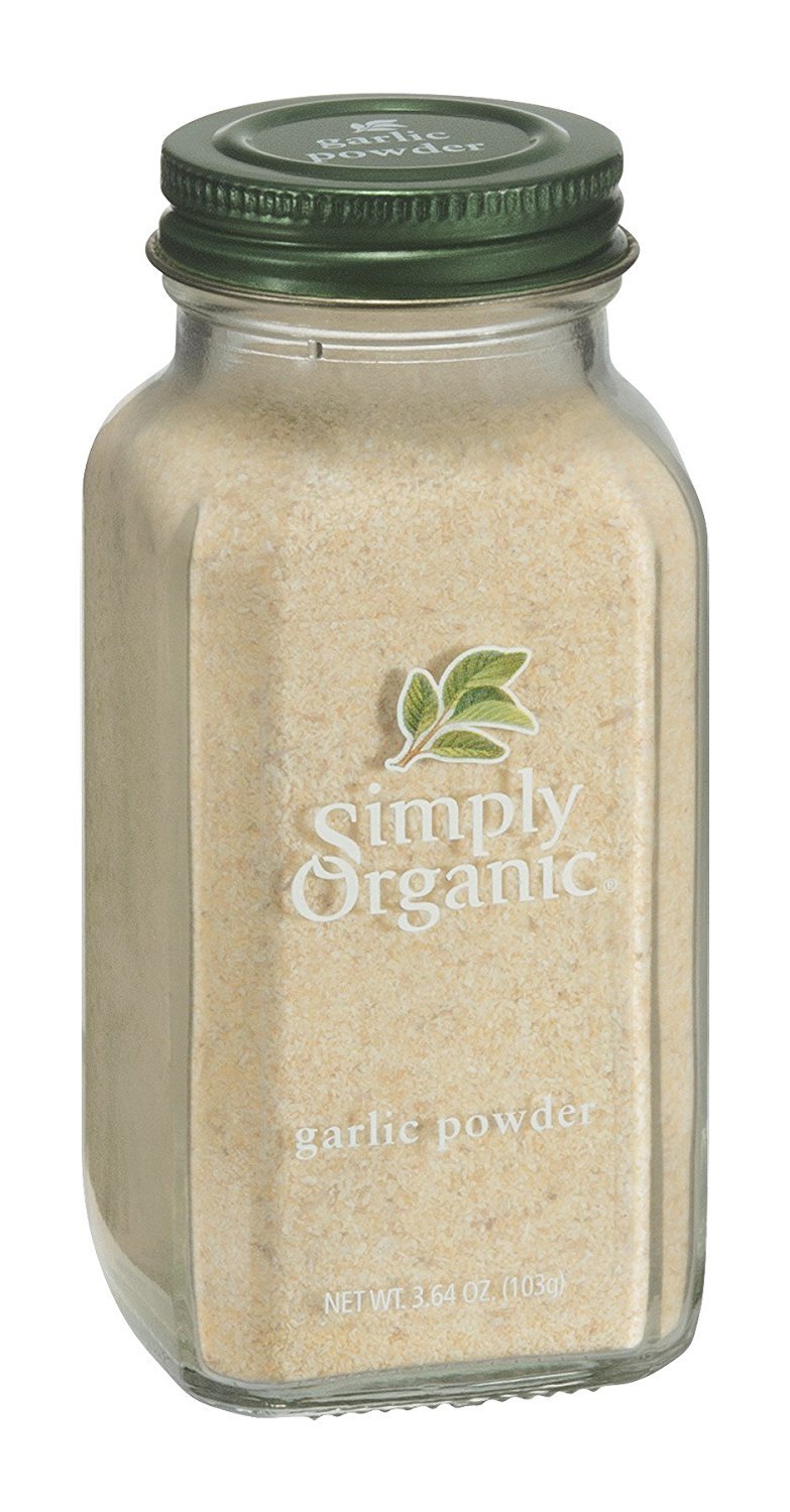 Simply Organic Ssnng Garlic Pwdr Org Bttl