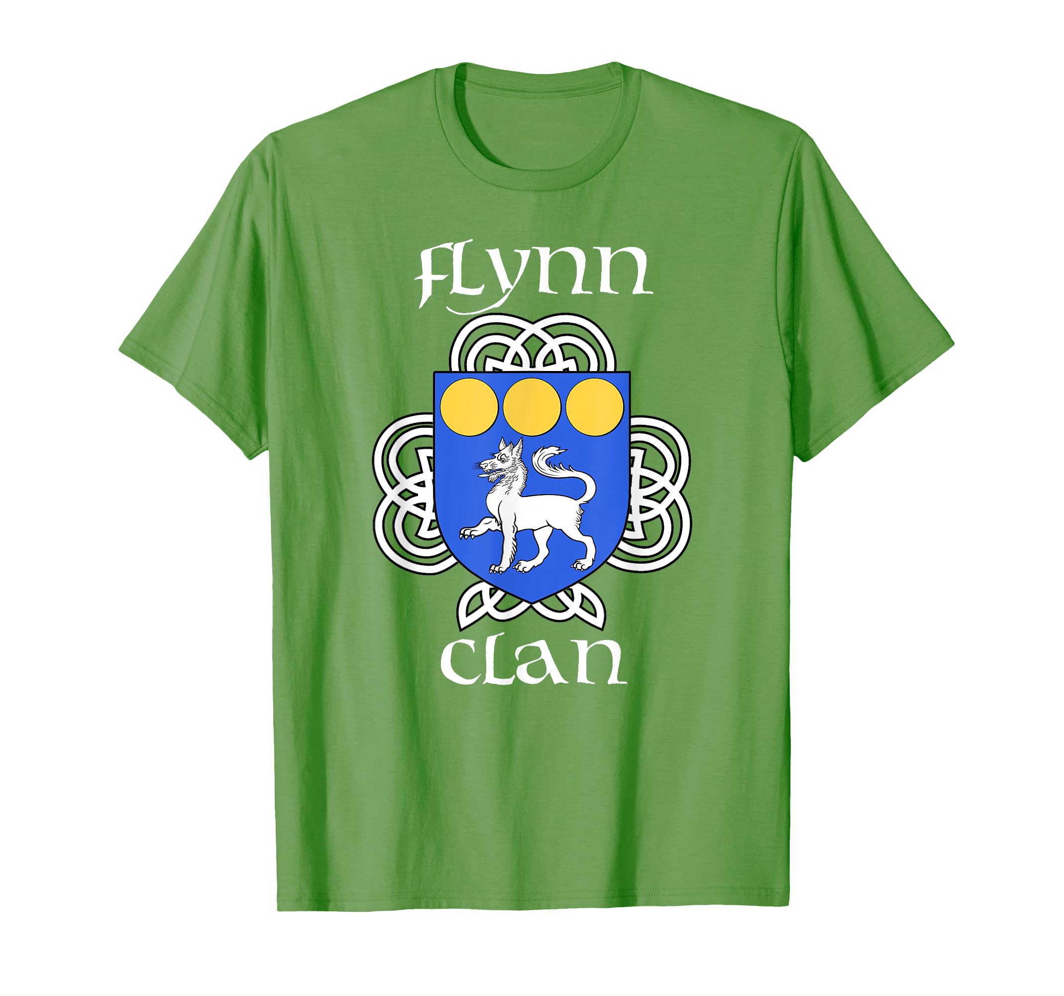 Flynn Family Crest Coat of Arms T Shirt T-Shirt