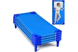 Geetery 4 Pack Kids Nap Cots