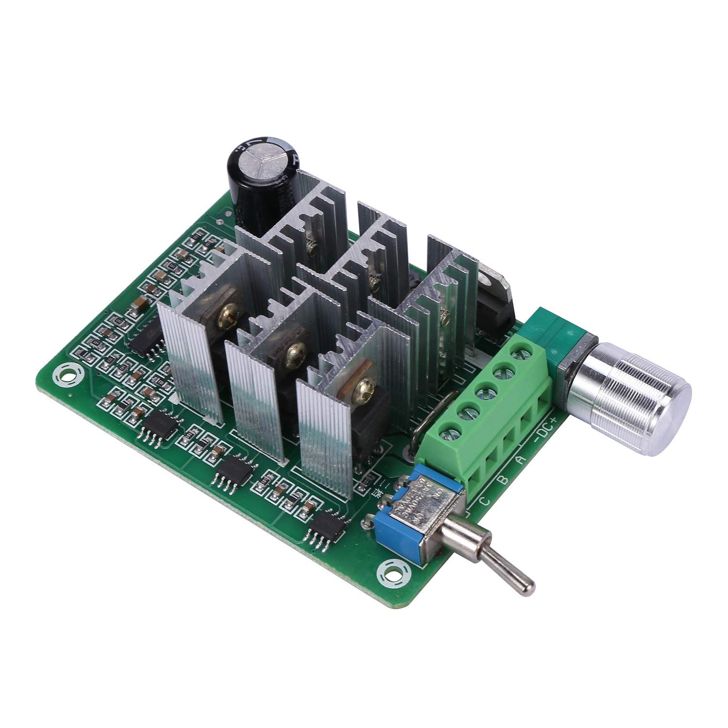 LAUGHERER BLDC Three-Phase Sensorless Brushless Motor Speed Controller Fan Drive DC 5-36V