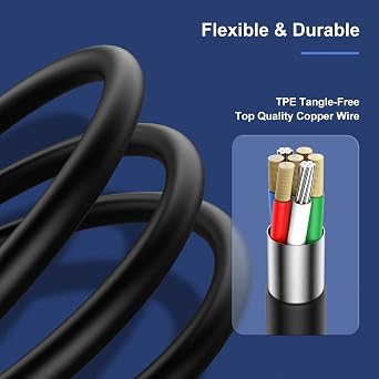 [3Pack]Apple Chargers for iPhone 12 11 Charger Cable 10ft,[Apple MFi Certified]Apple Charging Cord 10ft Lightning to USB Cable 10 Foot, Fast Phone Charging Cord for iPhone 12 Pro Max/11/10/X/XR,Black
