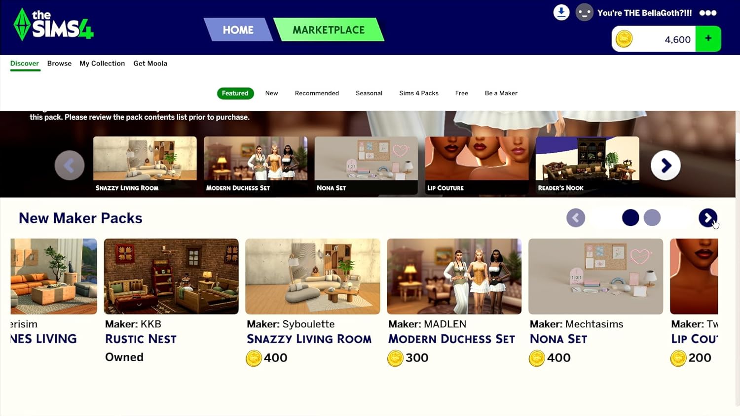 The Sims 4 | 2600 Moola | EA App Digital Code