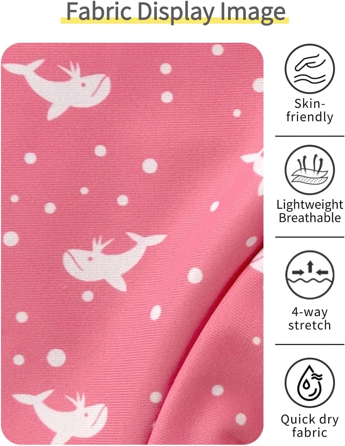 weVSwe Baby Swimsuit UPF 50+ Sun Protection Long Sleeve Toddler Bathing Suit Boy Girls with Adjustable Sun Hat 0-3 Years - Image 6