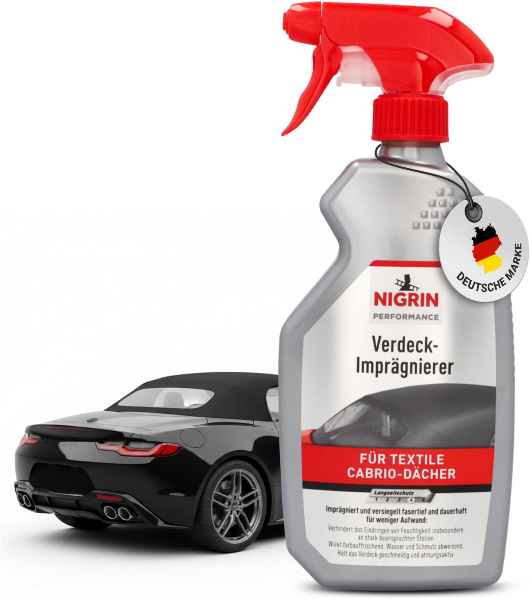 Nigrin 74183 Cabriolet Hood Waterproofer 500 ml