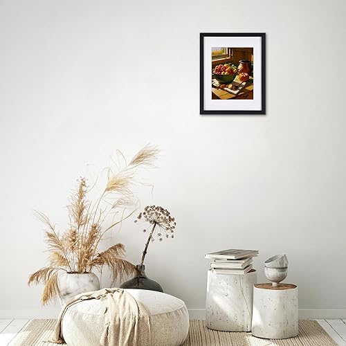 Miniatura 6 de Impresiones de fotos de cocina, decoración de pared, lienzo impreso con cesta de frutas en la cocina, obra de arte para cocina, dormitorio, oficina,