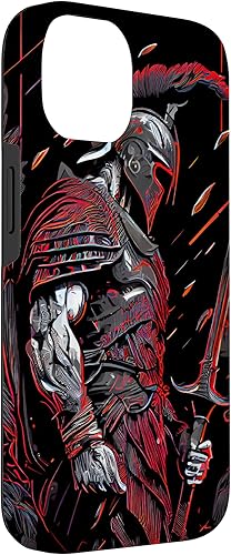 Miniatura 6 de Funda motivacional épica para iPhone 14 Pro Max Spartan Warrior Trojan Warrior Gladiador