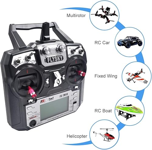 Miniatura 4 de Flysky RC Transmisor TX con receptor para RC cuadricóptero FPV Racer avión