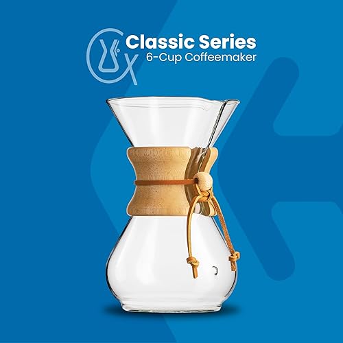 Miniatura 2 de Cafetera de vidrio Chemex Classic Transparente