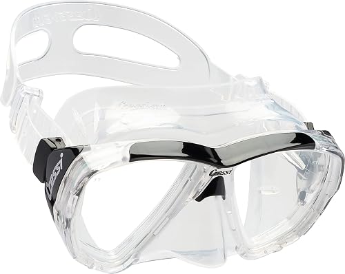 Cressi Big Eyes 2-Lens Masks, Clear/Black [Duplicate]