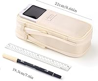 Vista 52 de EASTHILL - Estuche grande de lápices, bolígrafos para niñas adolescentes, Verde