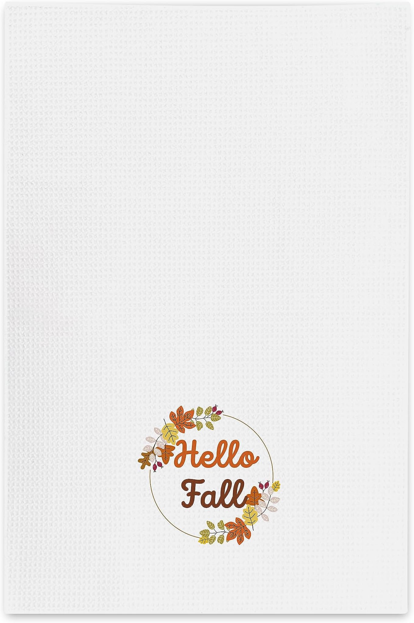 kunlisa Fall Hand Towels,Fall Bathroom Hand Towels,Fall Kitchen Towels,Fall Bathroom Towels,Fall Kitchen Bathroom Decor,Fall Decorations for Home,Fall Dish Towels Autumn Wreath 16x24 Inch