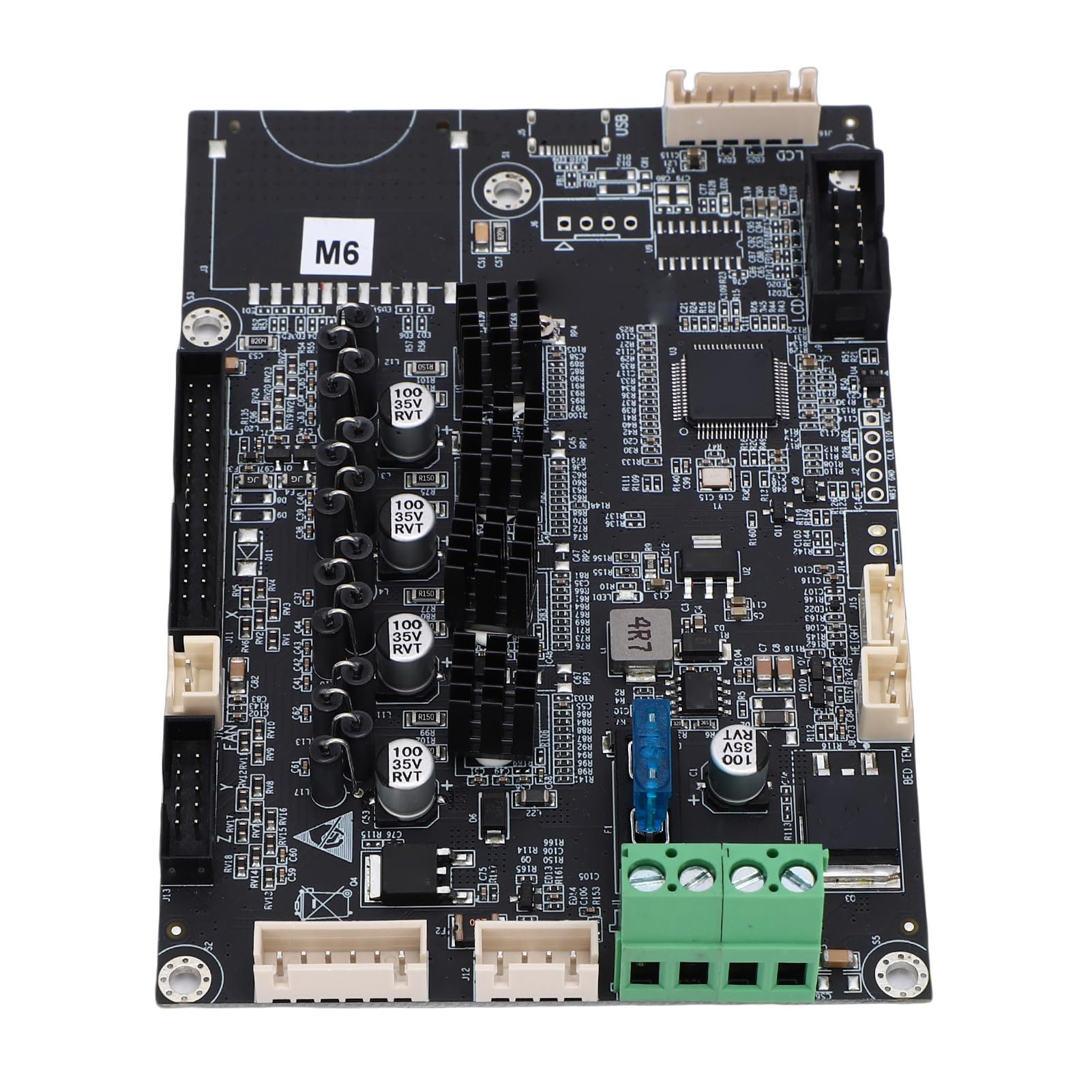 Socobeta Carte Mère D'imprimante 3D, Remplacement Silencieux 32 Bits à Faible Bruit pour Ender3 V3 KE PCB 1 unité