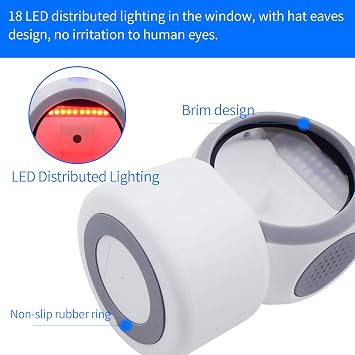 2D QR Barcode Scanner,Symcode Omnidirectional Hands-Free USB Automatic Barcode Reader for Mobile Payment Computer Screen Scan