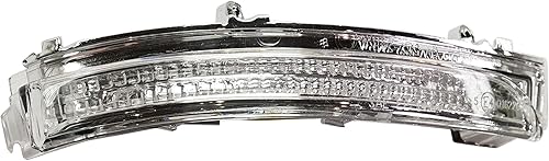 Miniatura 2 de Evan Fischer Passenger Side Mirror Turn Signal Light Compatible With 2011-2018 Volkswagen Jetta, Fits 2012-2019 Beetle, Style 1 VW1329105