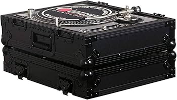 Amazon.com: 2 Odyssey FZ1200BL Technics 1200 Style Turntable Cases