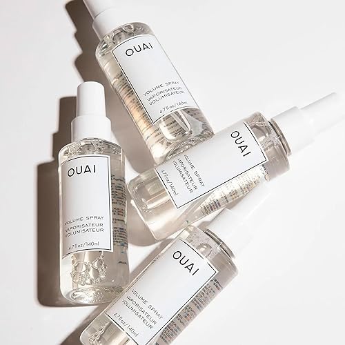 Miniatura 5 de OUAI Spray de volumen Una niebla ligera y presoplada para un grosor volumen y rebote de larga duración Fabricado con polímeros de volumen y extracto