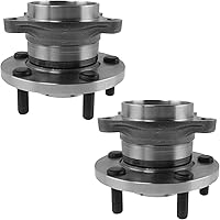 Vista 5 de Conjunto de buje y rodamiento de rueda trasera izquierda y derecha TRQ 2 piezas Compatible con Mazda CX-9 2007-2015 Todo Tracción