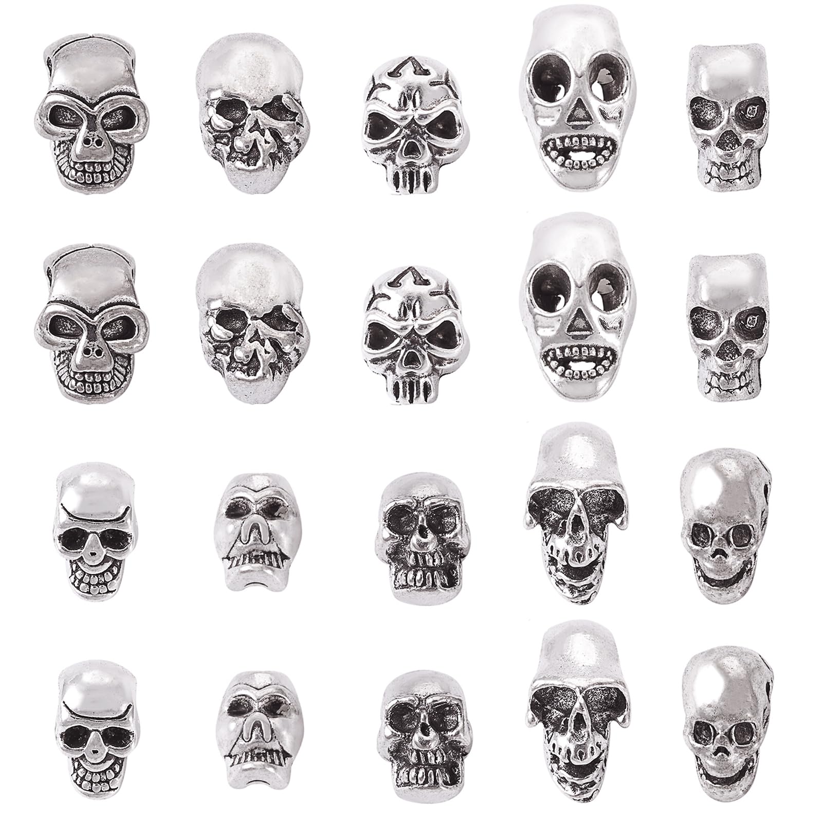 Cuentas de calavera Beadthoven para armar pendientes y collares sin perder el estilo