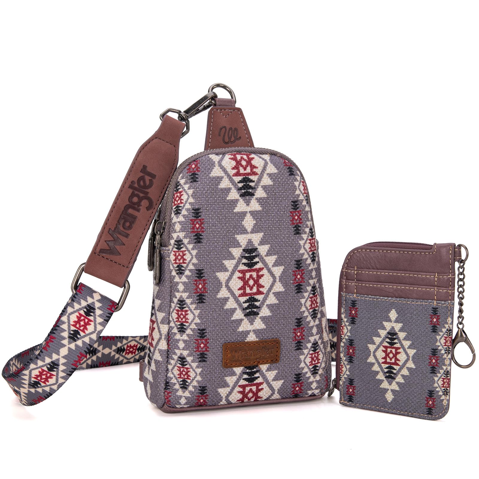 Wrangler Aztec Crossbody Sling Bags for Women Wallet Set | Sling, Bags