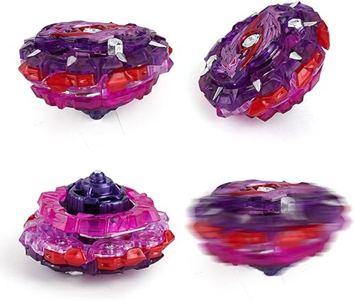 Miniatura 3 de Bey Battling Burst Booster GT B-151 01 Tact Longinus Spin Top Starter con B-184 Custom BeyLauncher LR Burst Dynamite String Launcher y Grip Spinning