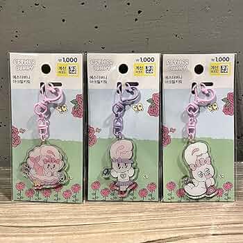 Amazon.co.jp: Esther Bunny アクリルキーホルダー 韓国限定