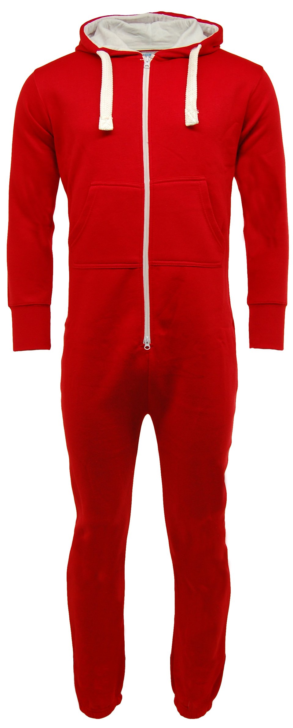 Coolandnew Unisex Red Adults Plain Onesies - S