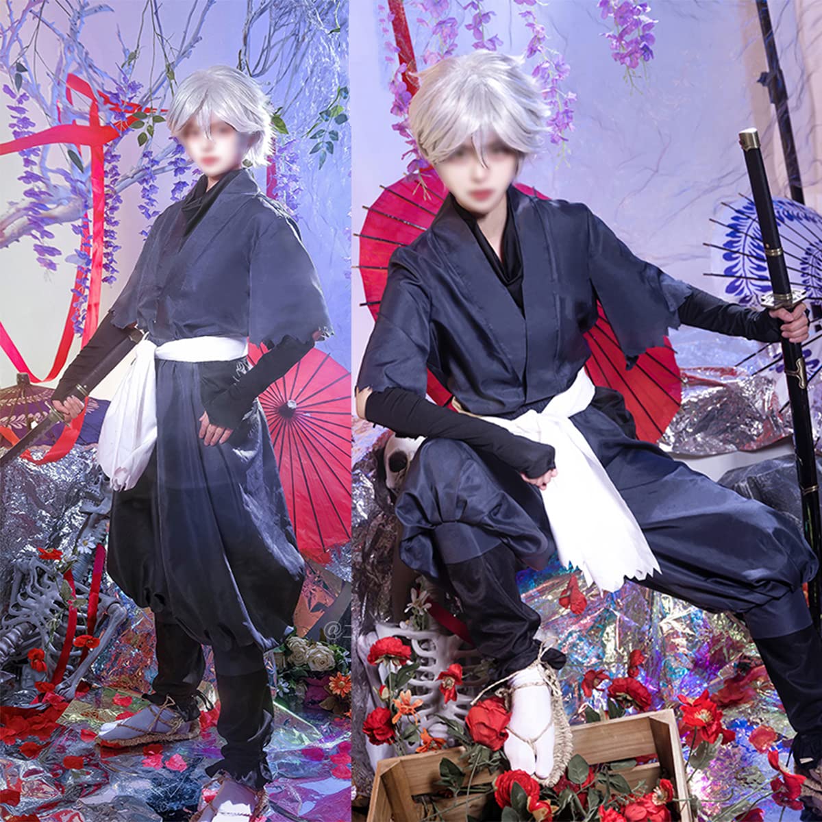 Amazon.co.jp: [HAOJEE]地獄楽 画眉丸/山田浅ェ門佐切コスプレ 衣装