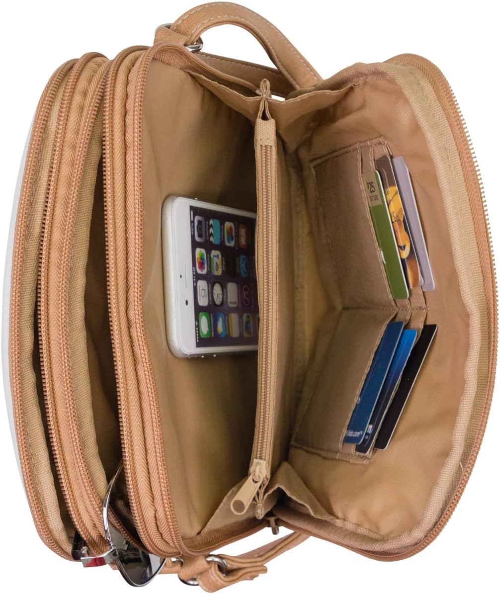 Multisac Women's MultiSac North South Mini Zip Around Crossbody - Image 3