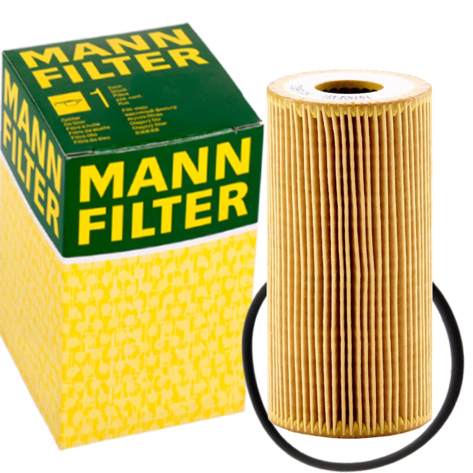 Mann Filter Ölfilter 5W30 C4 Motoröl | HU6011Z,(OX389/1D)+KE90090043+KE90090033 Mann Kompatibel mit Qashqai II (J11, J11_),X-Trail III (T32_, T32R, T32RR)