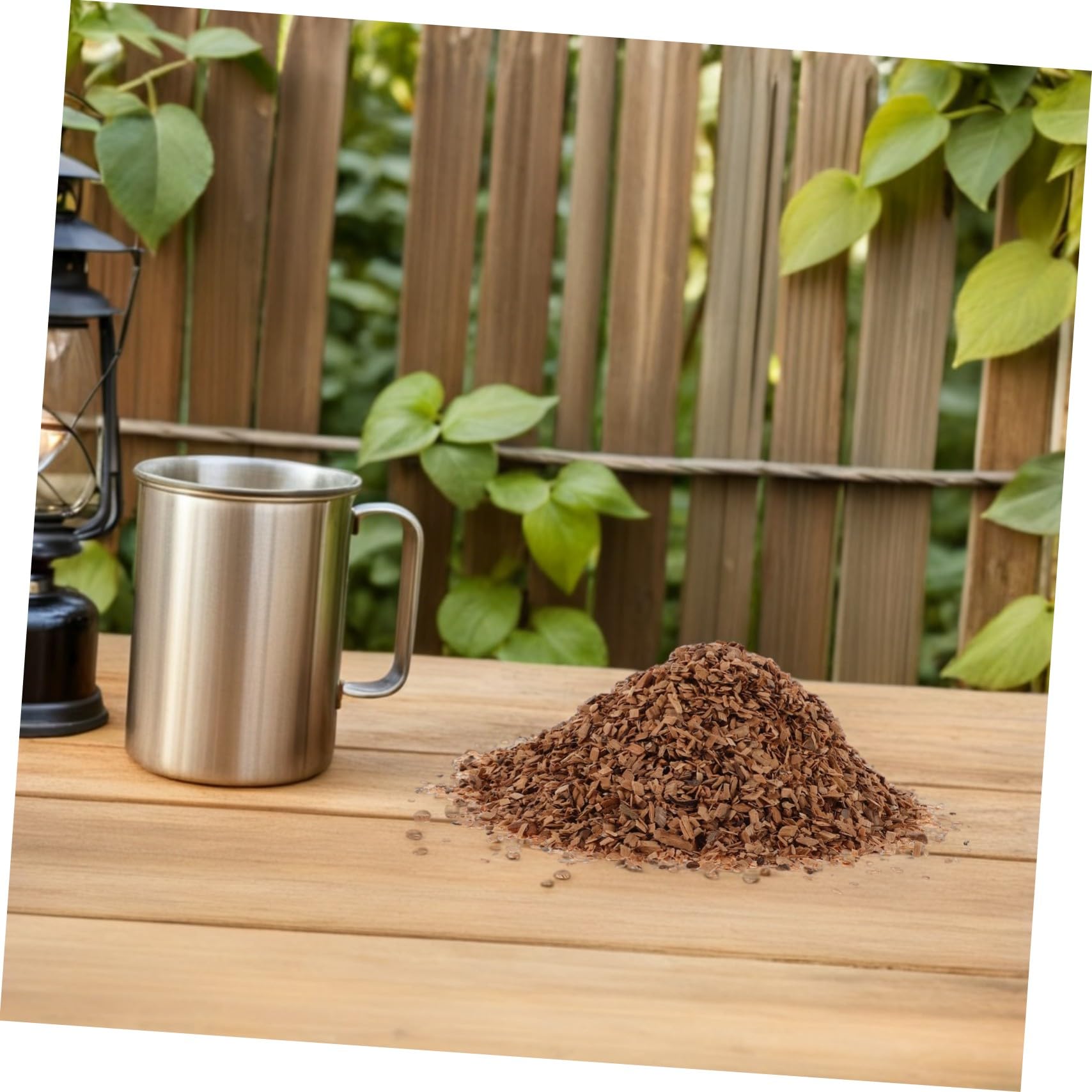 Trucioli di Legno di Ciliegio per Affumicatura Barbecue 1 Sacchetto | Griglia e Cocktail, Accensione Rapida, Aroma Intenso e Succhi Trattenuti