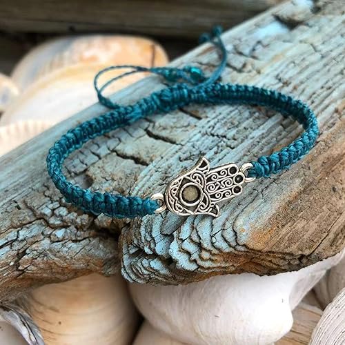 Miniatura 8 de 20 colores de 0.039 in de poliéster encerado pulsera cordón de cera recubierto de cera para pulseras hilo encerado para fabricación de joyas cuerda