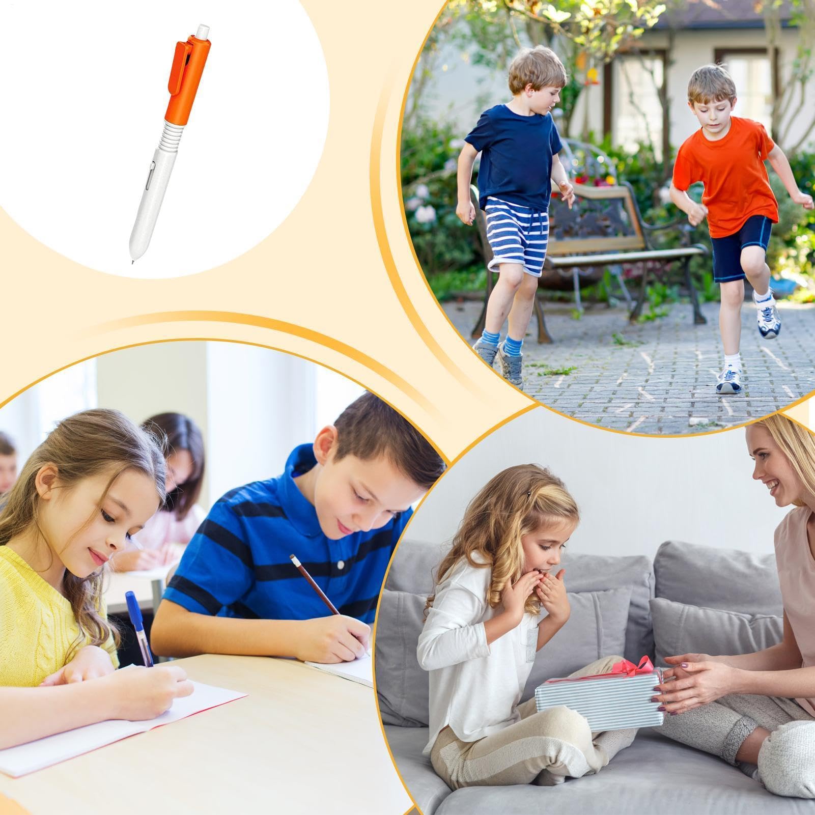 Giocattolo a penna con spruzzo, divertente penna spray, gadget portatile per trucco 'acqua, giocattolo di forniture scolastiche, accessorio divertente all'aperto per spiaggia e piscina