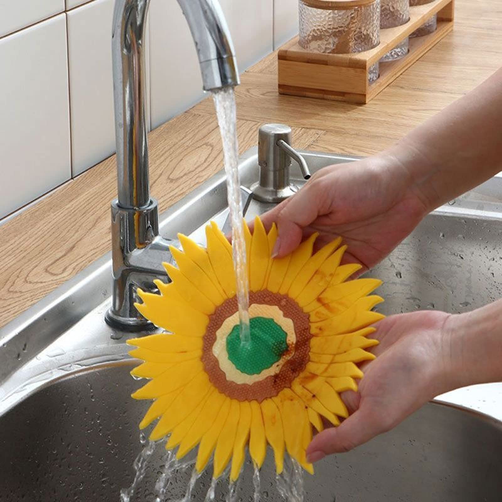 Posavasos De Silicona, Manteles Individuales Resistentes Al Calor Y A Las Quemaduras, Manteles Antideslizantes, Manteles Individuales Redondos, Manteles De Silicona Fáciles De Limpiar (B)