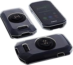 Case Compatible with Garmin Edge 1050 TPU Protective Cover Transparent Shockproof Anti-Scratch Bag for MTB Road Bike E-Bike