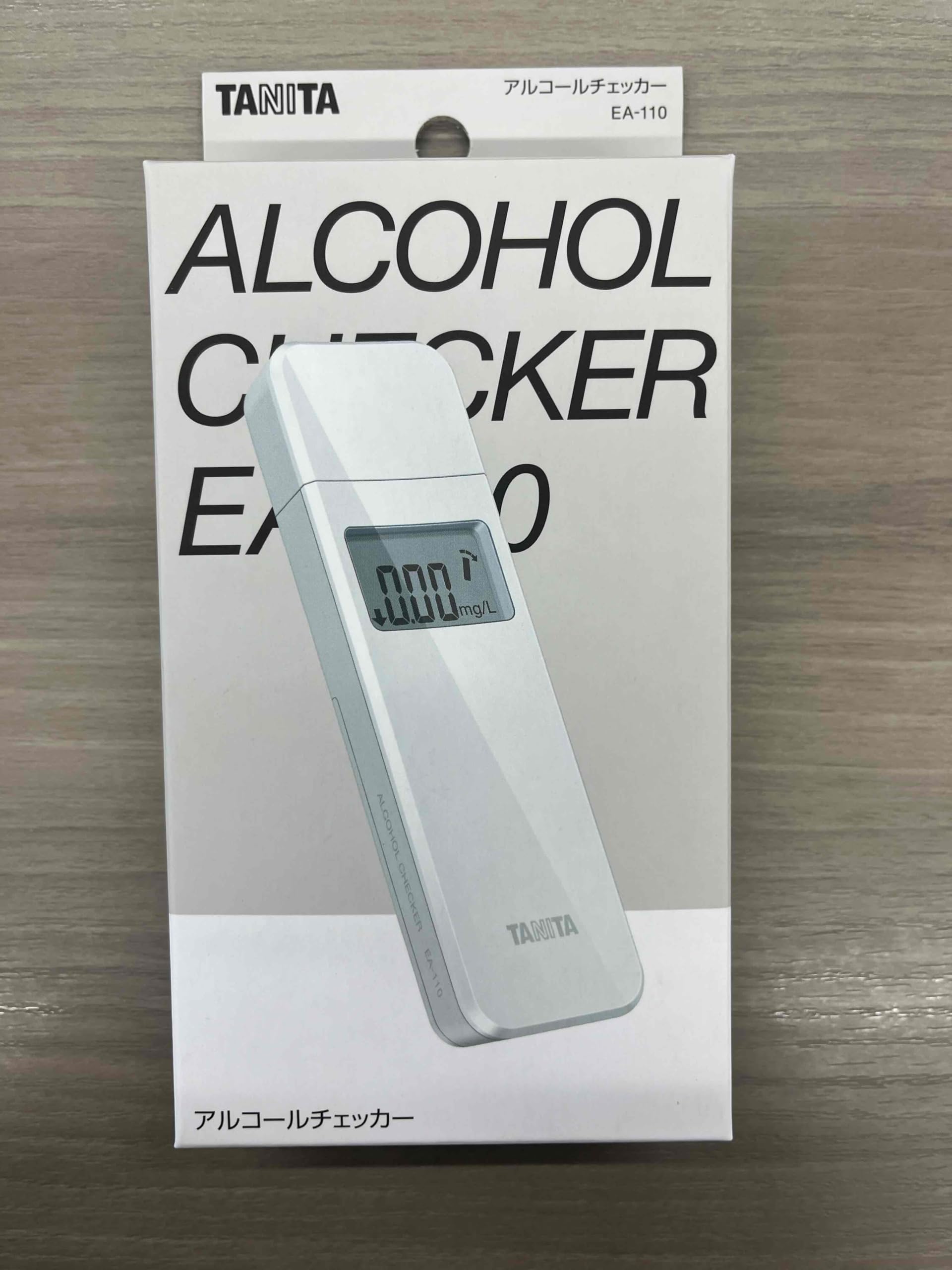 Amazon | タニタ アルコールチェッカー EA-110-WH ホワイト | TANITA