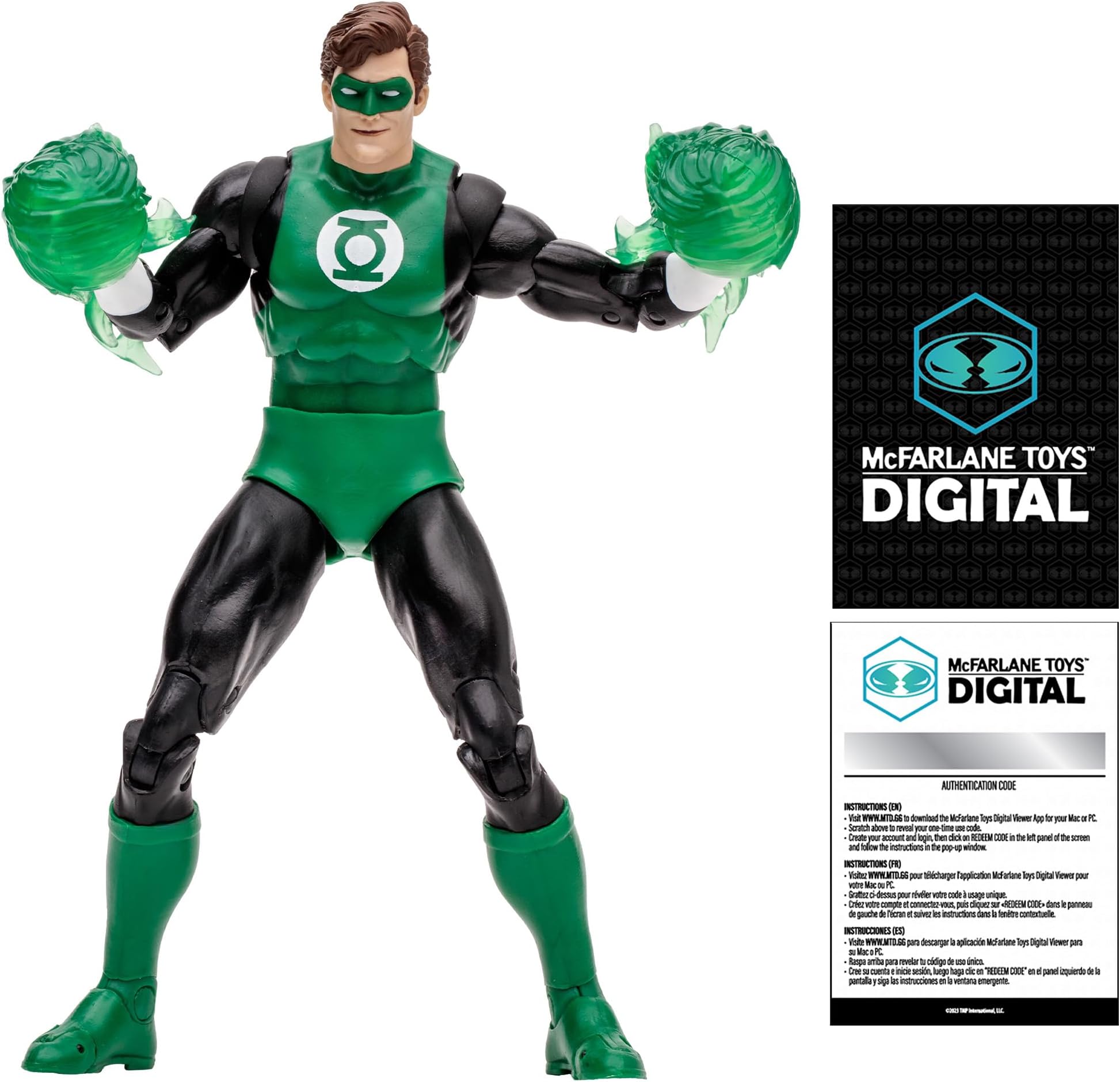 McFarlane Toys DC Direct - Green Lantern - 7" Silver Age Figure Digital Collectible