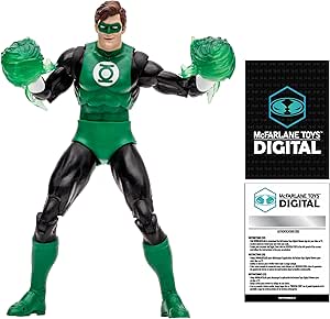McFarlane Toys - DC Direct Green Lantern (The Silver Age) 7in Action Figure with Digital Collectible
